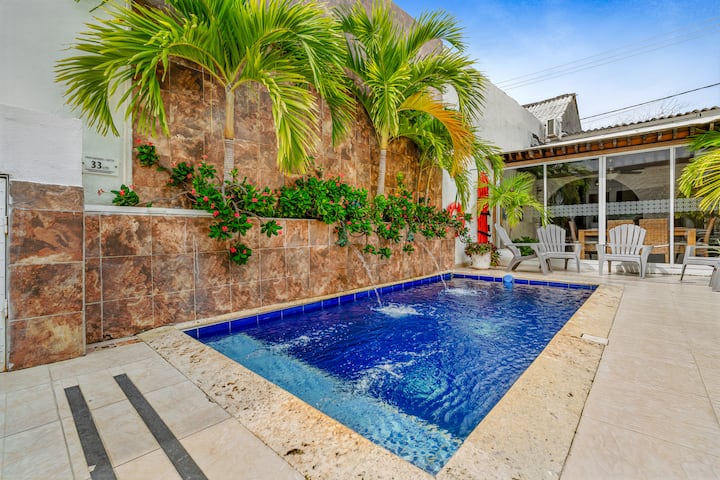 Spectacular 7br House In The Walled City - Cartagena