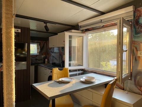 Successful Airbnb property: Big Studio Apartment, forest view, near beach in Mirošica 1