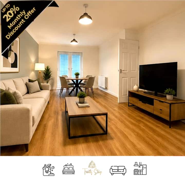 Summerdeal I Business Stays I Raf Nearby I Parking - Newmarket