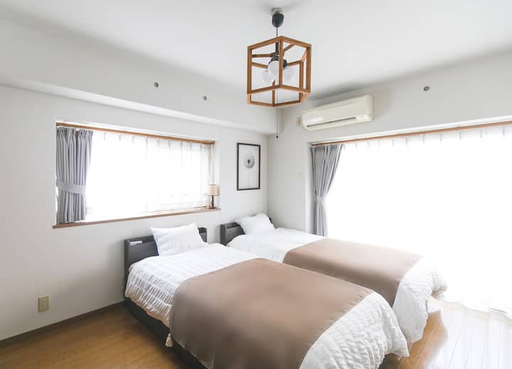 Opensale/鹿児島中央駅からアーケード街を抜け徒歩5分/最大3名/ホテルライクな落ち着く部屋/ - Kagoshima