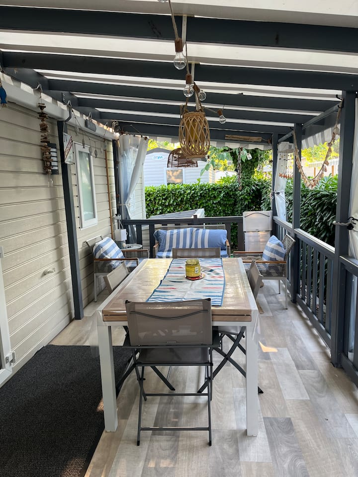 Proche Mimizan Mobil-home Familial - Gastes