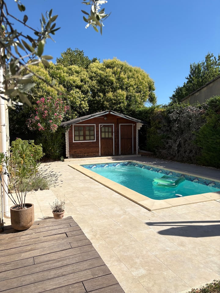 Villa Avec Piscine à Carpentras  Calme/confort - Carpentras