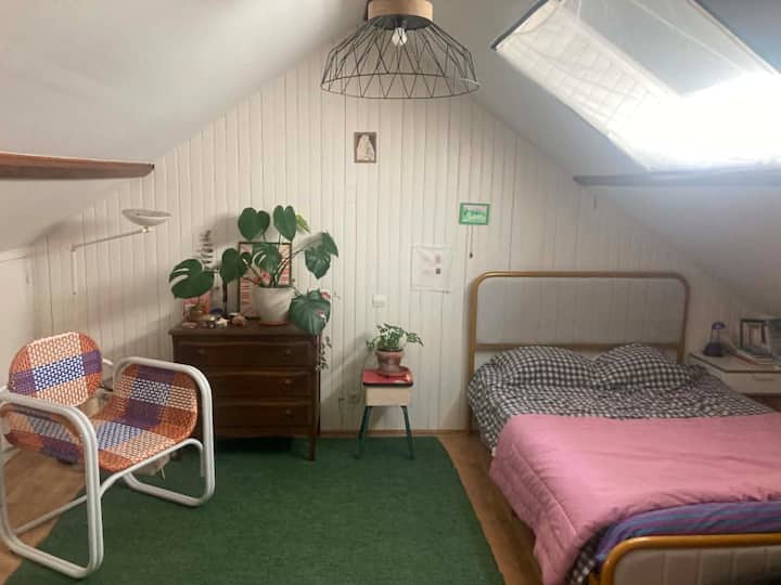 Chambre Cocon Et Sdb Dans Maison Chaleureuse - Vertou