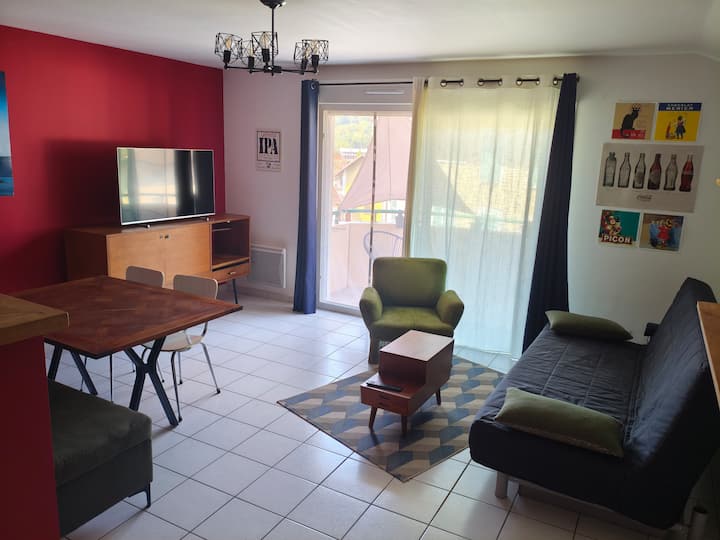 Appartement Cosy 4 Pers. Entre Lac Et Montagne - Faverges