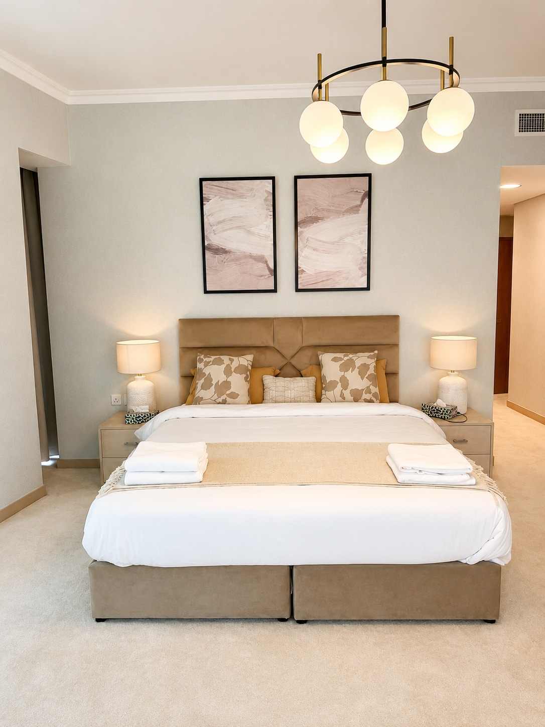 2 Bedroom Furnished Apartment with Burj Khalifa View | Burj Vista 10
