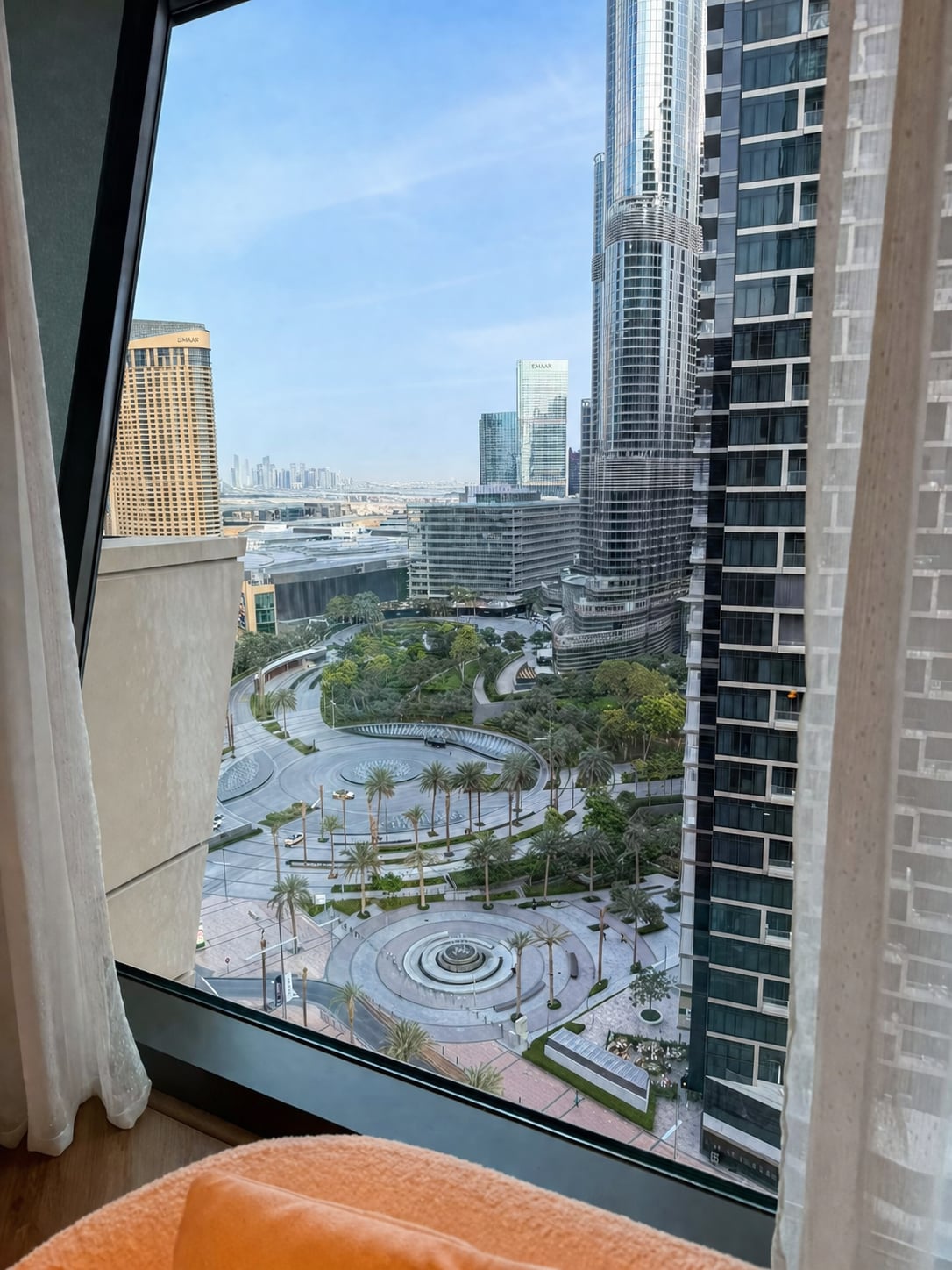 2 Bedroom Furnished Apartment with Burj Khalifa View | Burj Vista 2