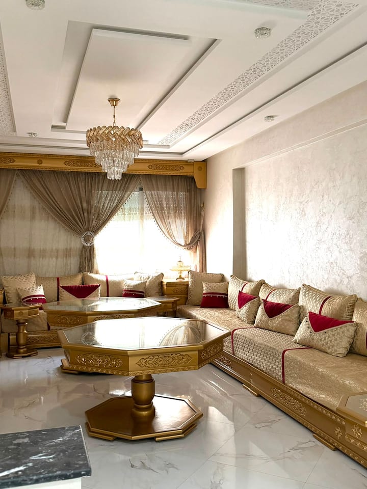 Courniche Tanger Center  3br Apt  Airco & Wi-fi - Tanger