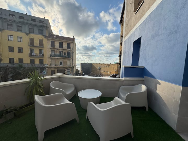 Terraza Con Vistas Al Mar + Mascotas · Zurriola - Donostia-San Sebastián