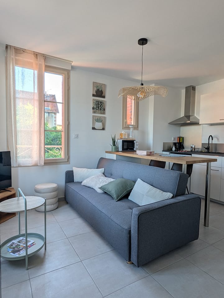 5 Min à Pied Du Parc ÉQuestre  T2 Neuf & Cosy - Lamotte-Beuvron