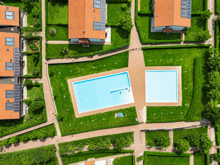 Easy Stay: Vigneti, Patio, Piscina, Box Privato - Lazise, Italien