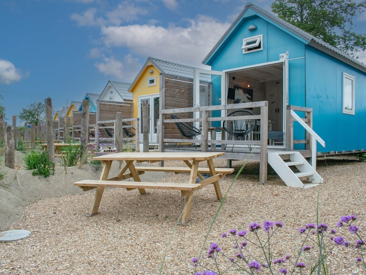 Petite Maison Avec Terrasse Près De La Plage - Den Osse