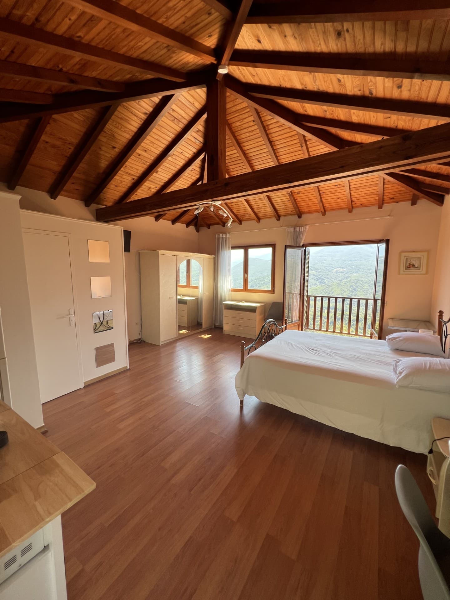 Chambre indépendante avec vue panoramique — Chambre