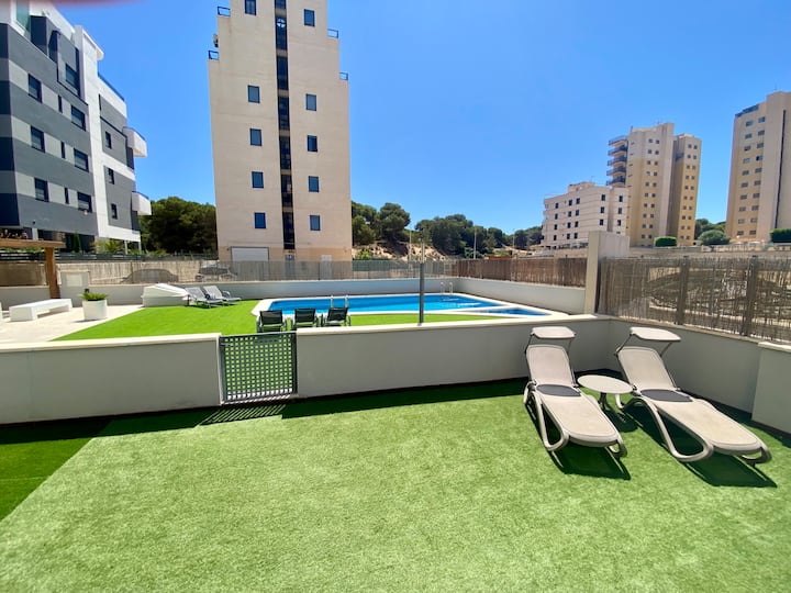 Casa Siempre Sol With Garden By The Pool - Guardamar del Segura