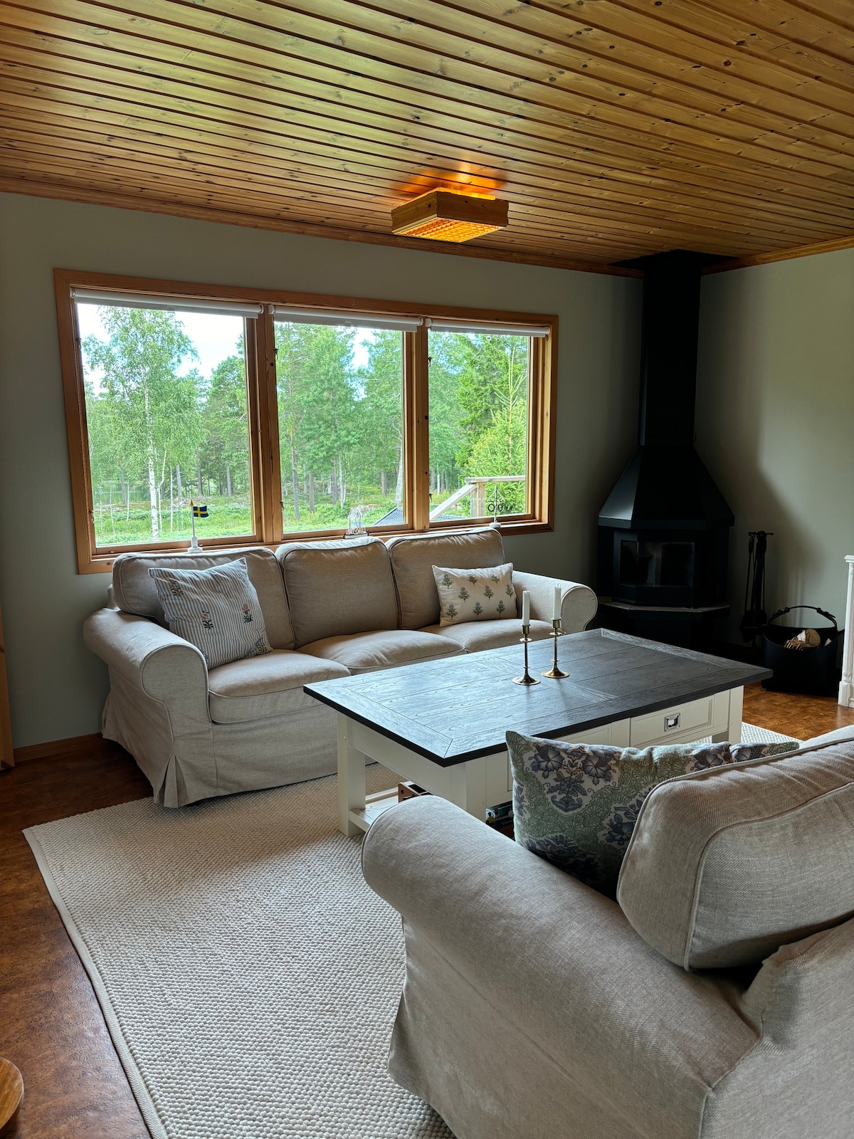 Cozy summer cottage with lake view