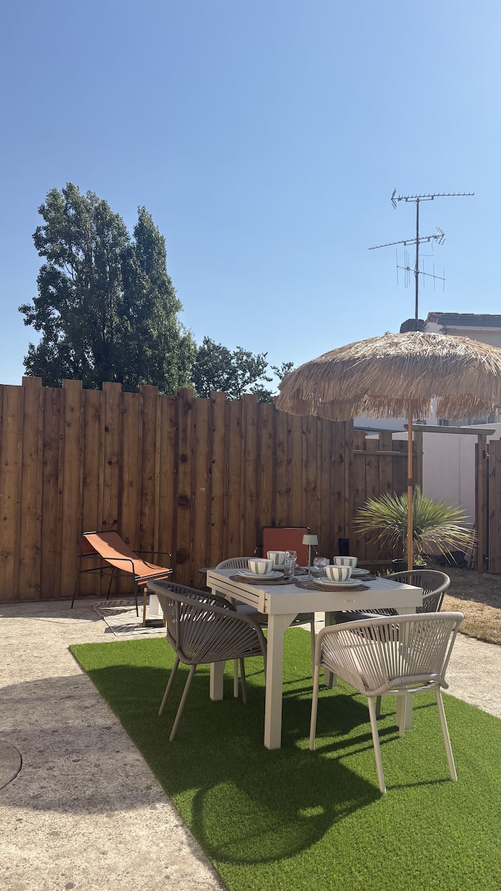 Maison Cosy Proche Océan - 2adultes+2 Enfants - Angoulins