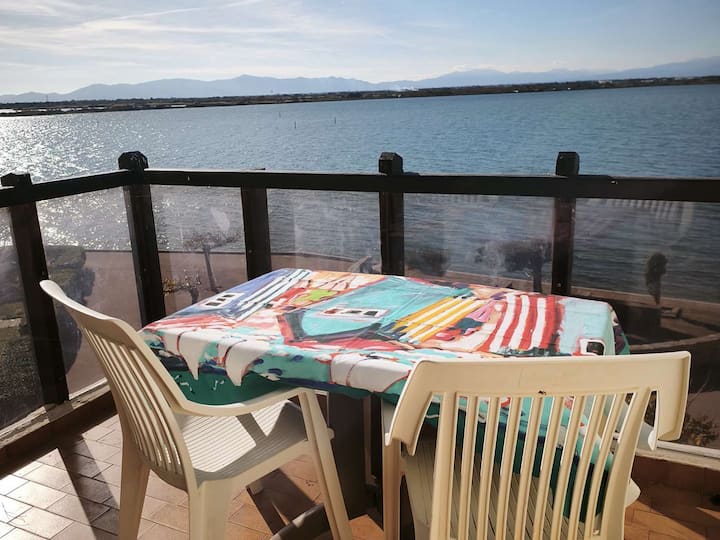 Appartement T2 Mezzanine Vue Lac - 5 Pers. - Le Barcarès