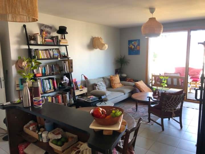 Cosy Et Arty - Avec Terrasse Et Parking - Villeurbanne