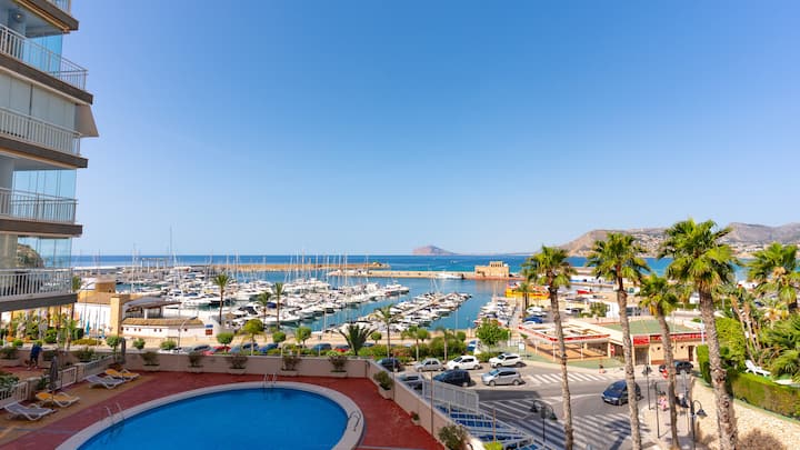 1 Club Nautico Vistas Al Mar Y Parking - Calp