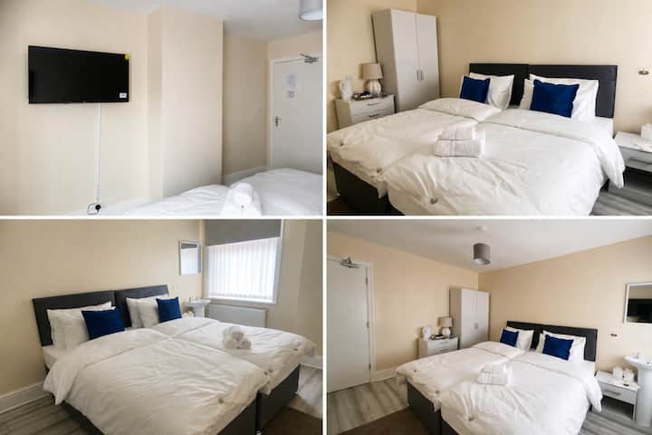 Double Deluxe Room, 262 Ocean Manor - Blackpool