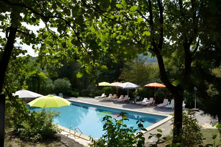 Chalet Premium 7 Piscine Partagée - Les Vans