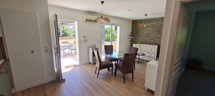 2 P  Proche De La Mer, Grande Terrasse, Et Parking - Cagnes-sur-Mer