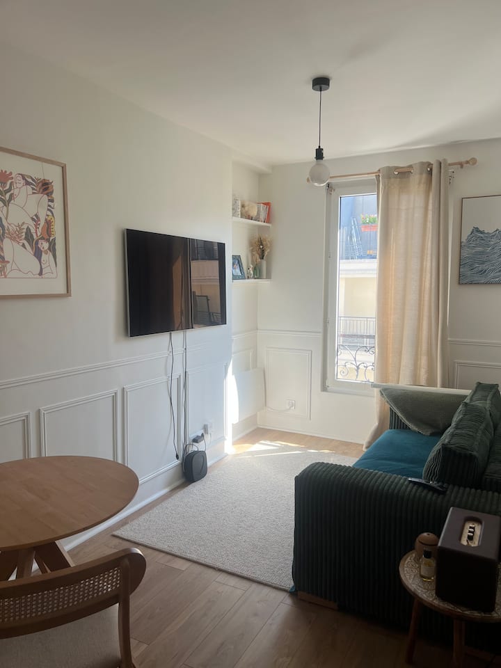 Appartement Cosy Et Design. Tout éQuipé - Levallois-Perret