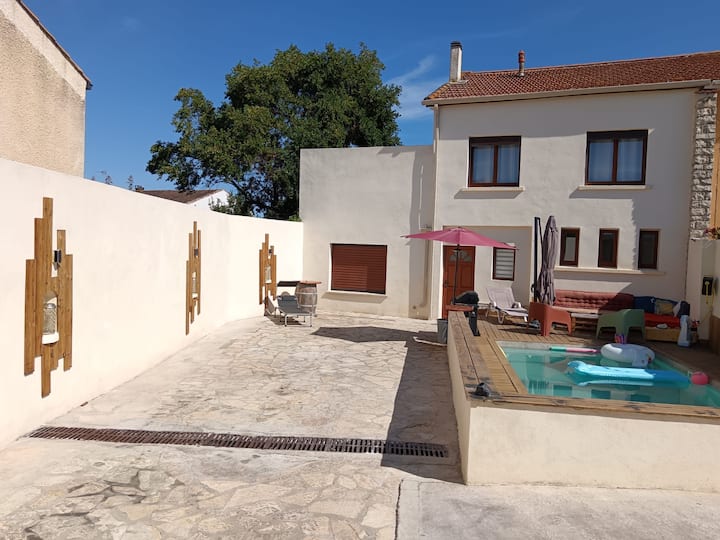 Belle Villa Familiale Avec Piscine Sur Frontignan - 세트