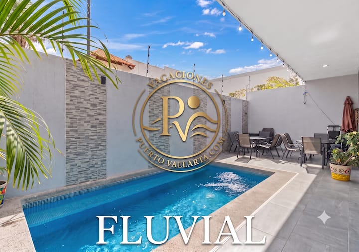 Casa Fluvial | 6br Luxury Villa  Pool - Puerto Vallarta