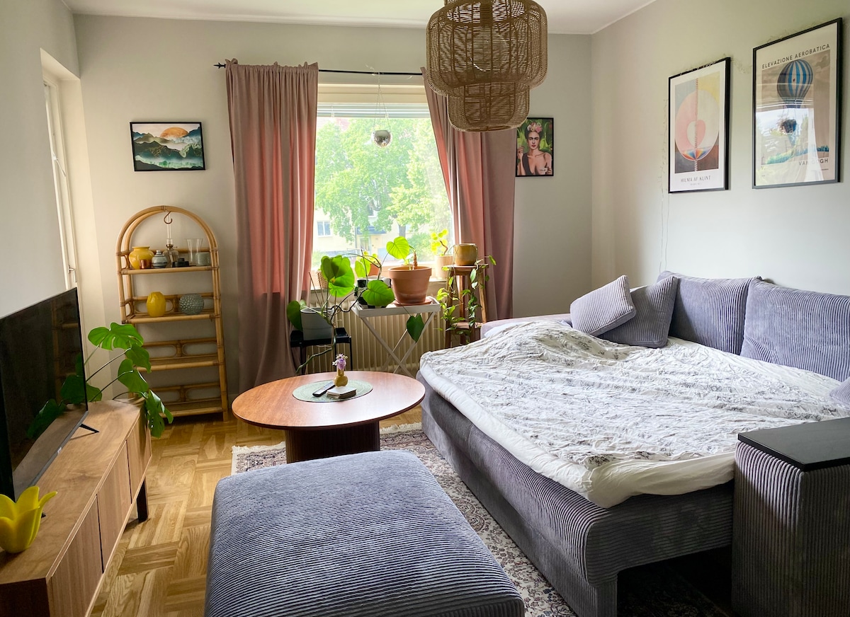 Centrally located: 2-room apartment with balcony in Norrtälje