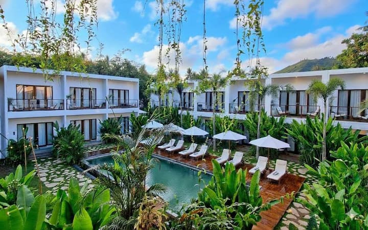 Tika Hotel Kuta Mandalika 8 Pax 4 Room - Lombok