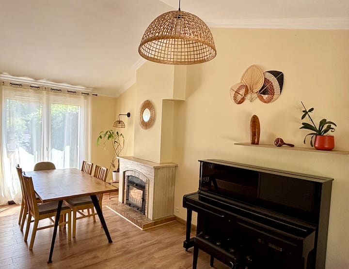 Charmante Maison Paisible Au Coeur De L'essonne - Mennecy