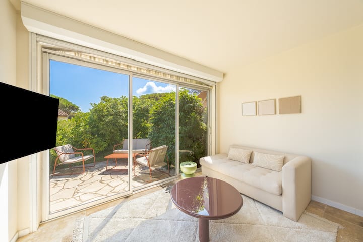 Maison Moderne Piscine A/c 1ch/2p - Font Mourier - Ramatuelle