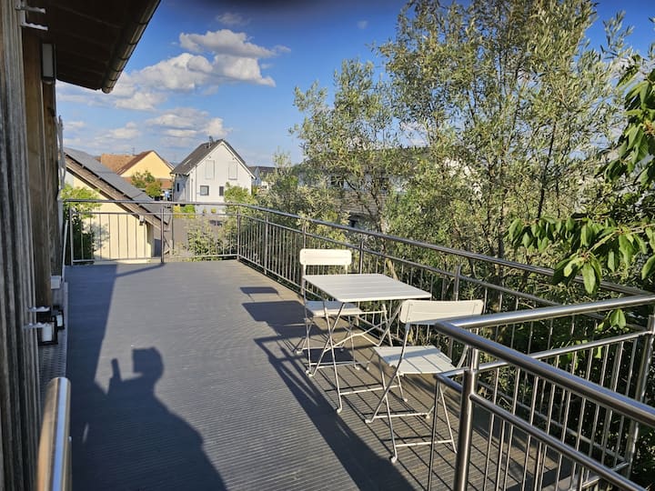 Appartement-communicante-sdb Privée Avec Douche-ba - Schwanau