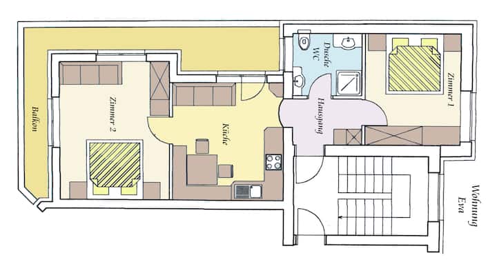 Appartement Eva Für 2 Bis Max. 5 Personen - Kaltenbach