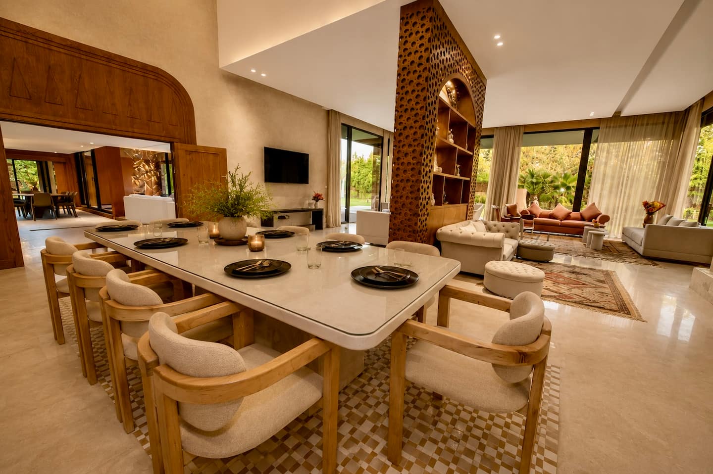 Villa Privée 1200 — Espace repas