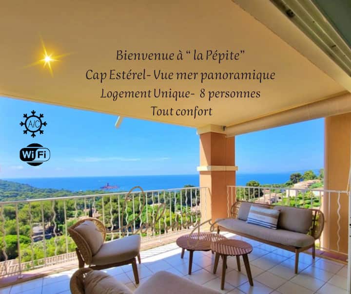 "La Pépite"t5 Cap Estérel Pour 8 Personnes - Saint-Raphaël