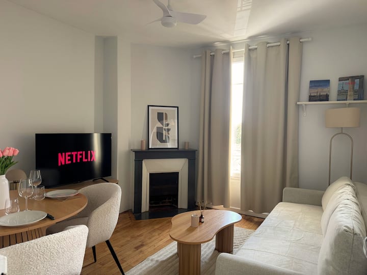 Cosy T2 Proche Paris, Métro 8 & Parking Gratuit - Maisons-Alfort