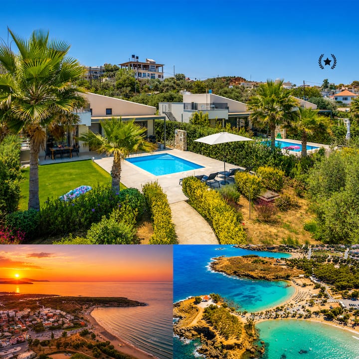Walk To Beach & Shops / 2 Villas For Exclusive Use - Chania