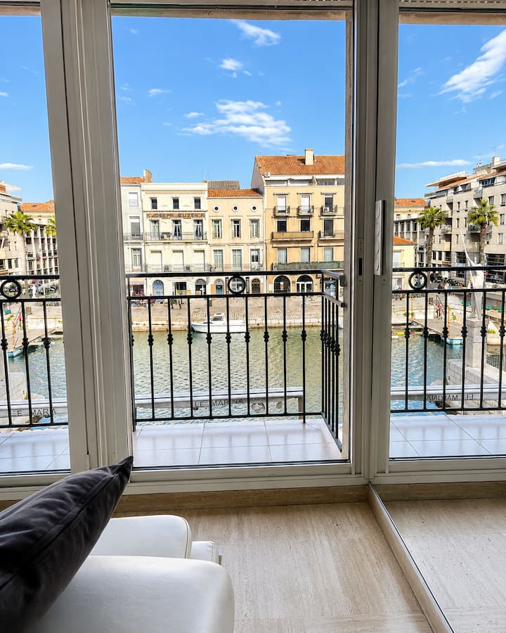 Le Cadre Royal, Superbe Vue, Wifi, Clim, Parking - Sète