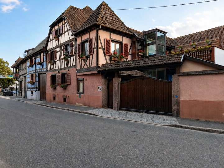 Gîte Indépendant, Cour Privée, Vignoble Alsacien - Sélestat