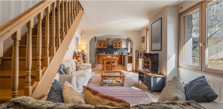 Spacious 2 Bedroom Duplex In Chamonix Center - Chamonix-Mont-Blanc