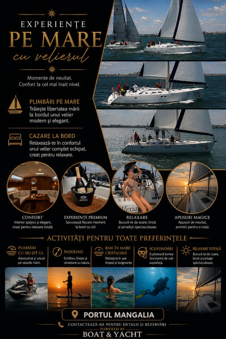 Velier De Lux Cazare șI Excursii Pe Mare - Mangalia
