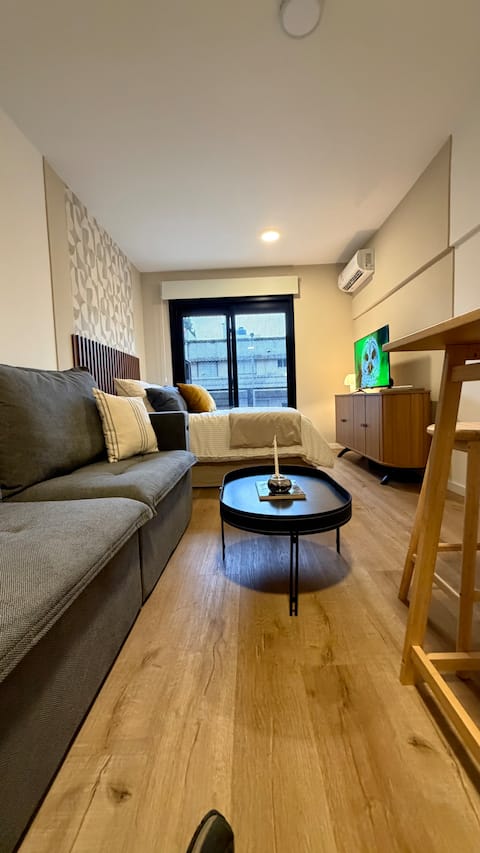 Anuncio de Airbnb popular: Brand-new, fully equipped studio in Tres Cruces en Tres Cruces