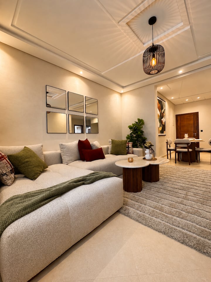 Appartement Spacieux, Piscine & Plage - Tangier