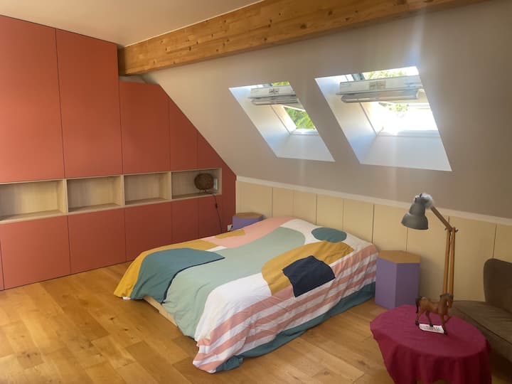 Grande Chambre Avec Salle De Bain Privative. - Bagneux