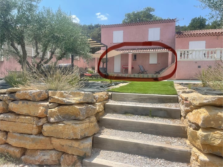 Appartement Privatif Dans Une Villa Avec Piscine - Manosque