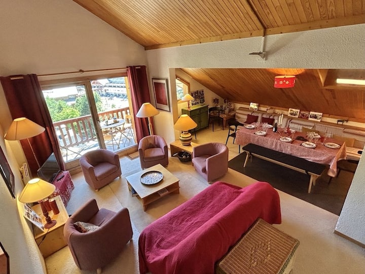 Appartement à Méribel, Vue Montagne - 8 Pers. - Méribel