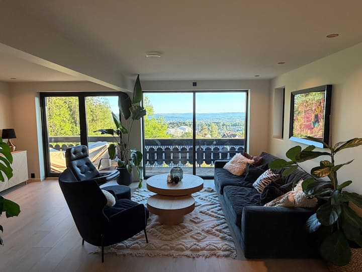 Stor Enebolig Med Panoramautsikt Over Oslo - Oslo