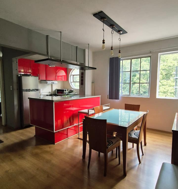 Cozy Studio Steps From Chapultepec - Mexico