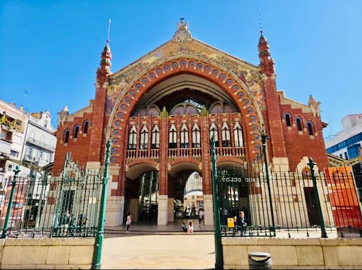 Newlisting. Central Flat Mercado Colon - 발렌시아
